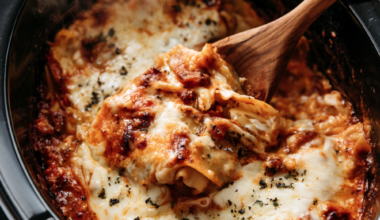 Crockpot Lasagna with Ricotta
