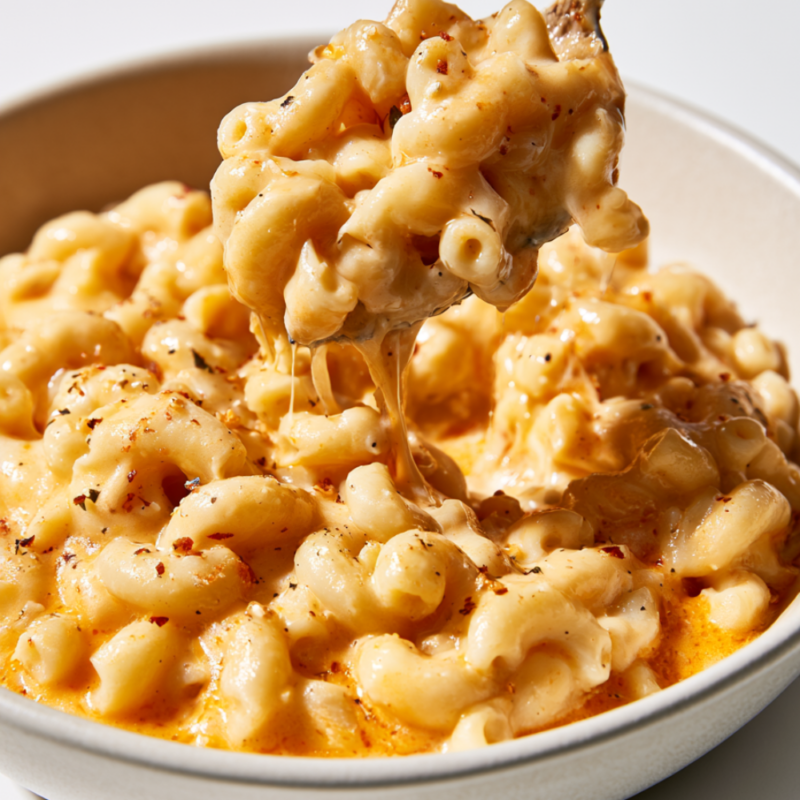 Crockpot Mac and Cheese with Chickpea Pasta