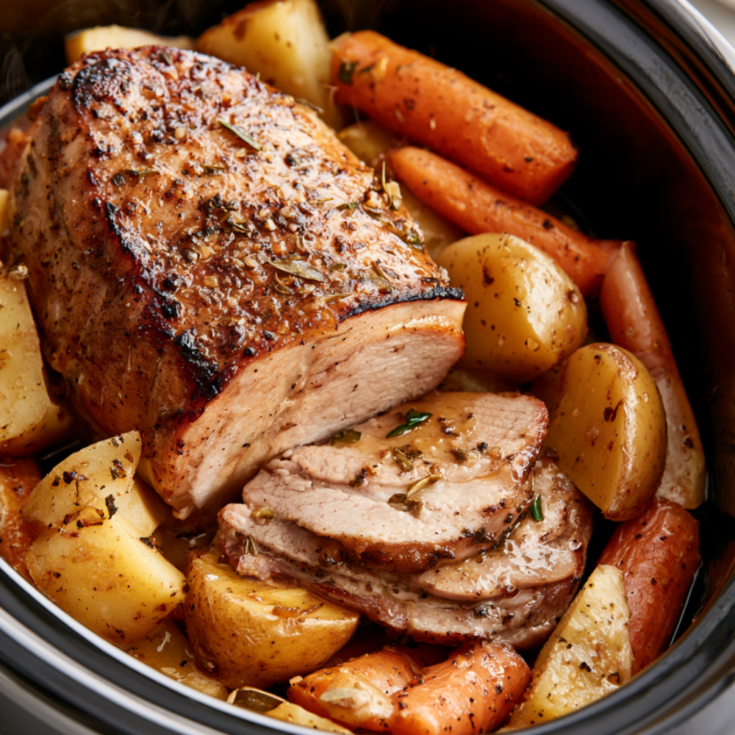 Crockpot Pork Loin