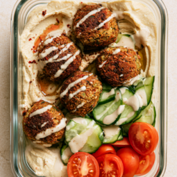 Falafel and Hummus Bowls