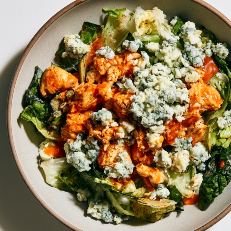 High-Protein Buffalo Chicken Salad