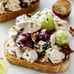 High-Protein Chicken Salad with Grapes