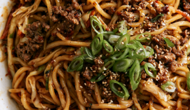 High-Protein Ground Beef Chow Mein