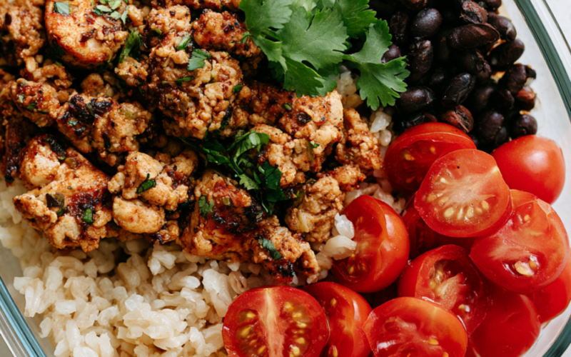High-Protein Ground Turkey Meal Prep Bowls (Easy Weekly Recipe)