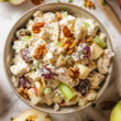 High-Protein Waldorf Salad with Chicken (Easy Fall Recipe)