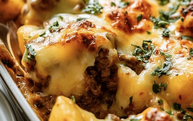Hobo Casserole with Ground Beef