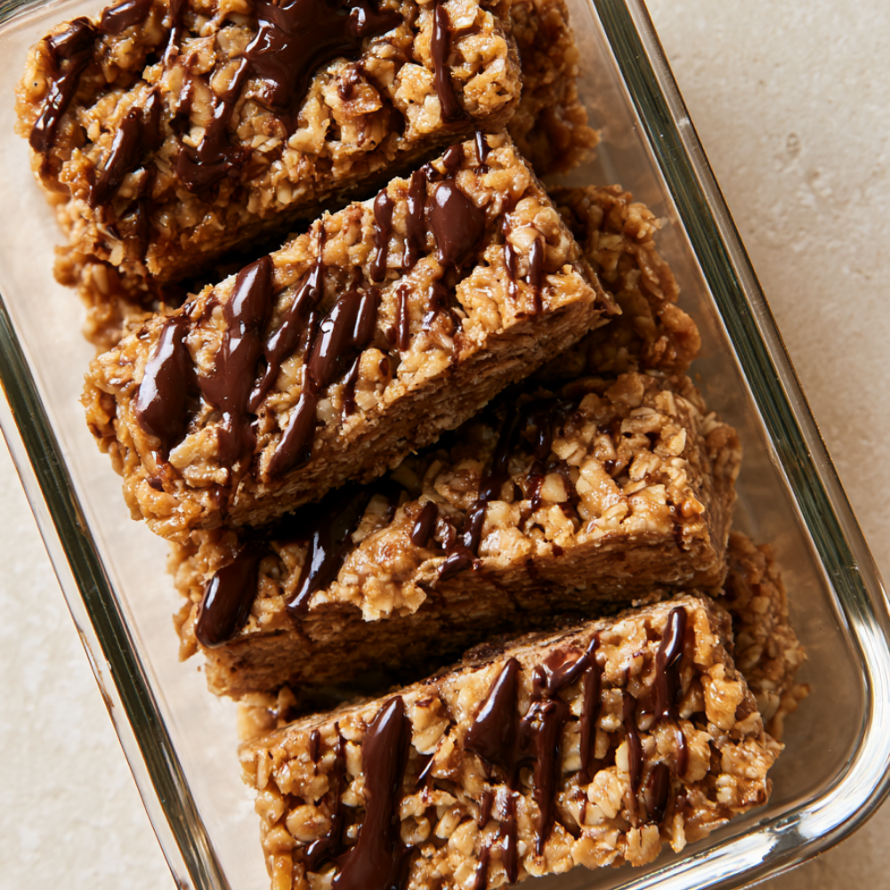 No-Bake Peanut Butter Granola Bars