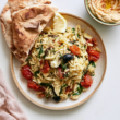 Orzo Salad with Chicken and Feta -serving