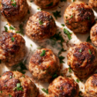 Oven Baked Ground Beef Meatballs