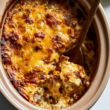 Overnight Crockpot Breakfast Casserole