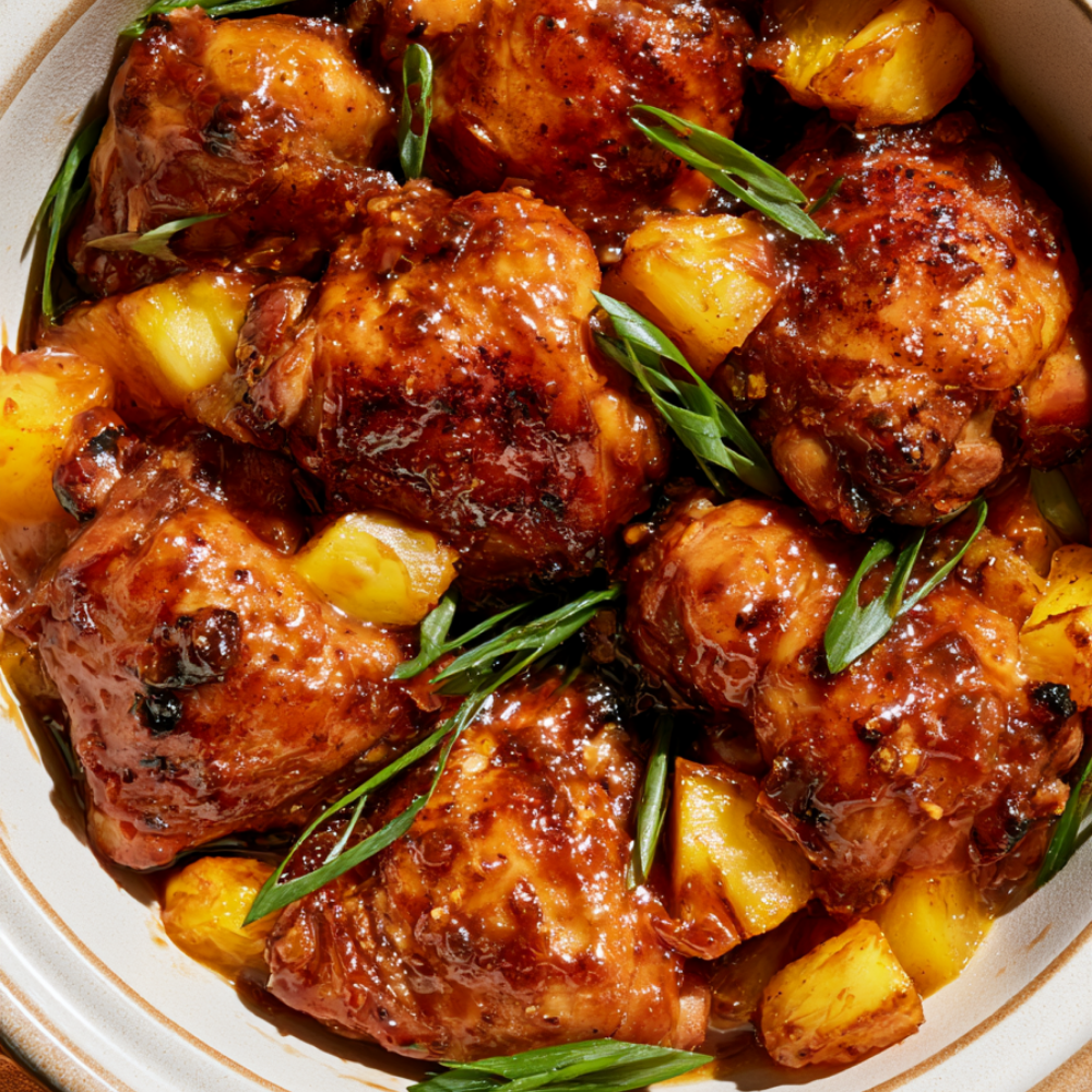 Pineapple Teriyaki Chicken Thighs