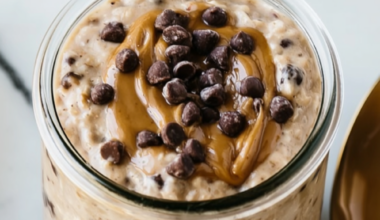 cookie dough overnight oats