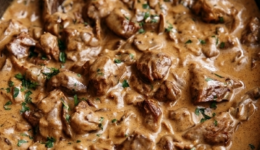 Crockpot Beef Stroganoff Recipe (High-Protein, Easy Dinner)