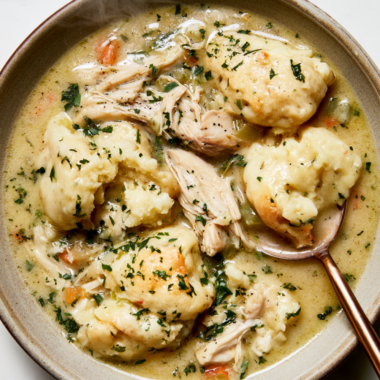 Crockpot Chicken and Dumplings (Easy, Old-Fashioned Comfort Food)