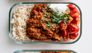 High-Protein Chili Meal Prep Bowls Recipe