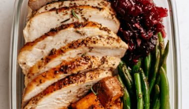 Thanksgiving leftovers meal prep