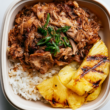 Slow Cooker Kalua Pork Meal Prep (3 Ingredients)