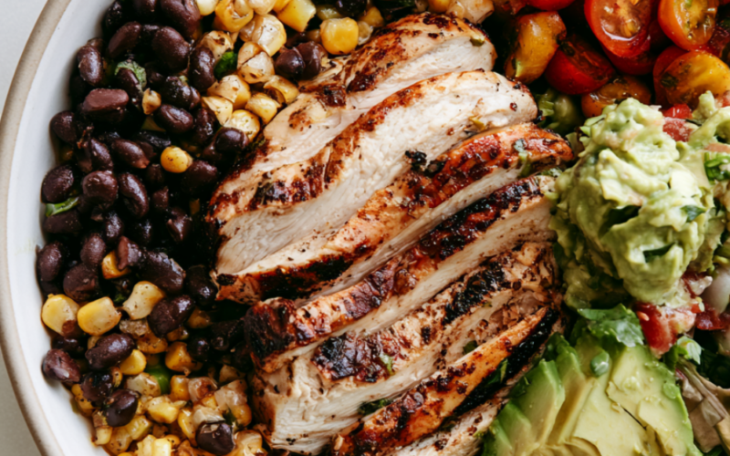 High-Protein Southwest Chicken Salad with Bold Tex-Mex Flavor