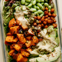 Sweet Potato and Chickpea Buddha Bowls