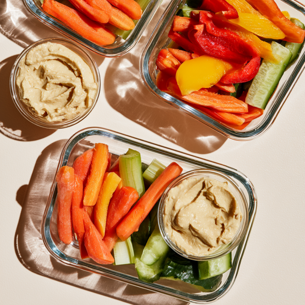 Veggie Sticks with Hummus Cups