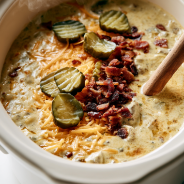 cheeseburger soup crockpot