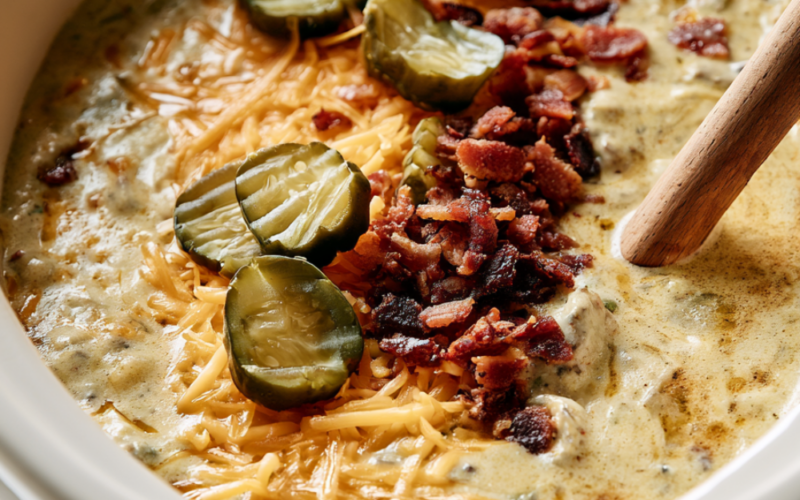 cheeseburger soup crockpot