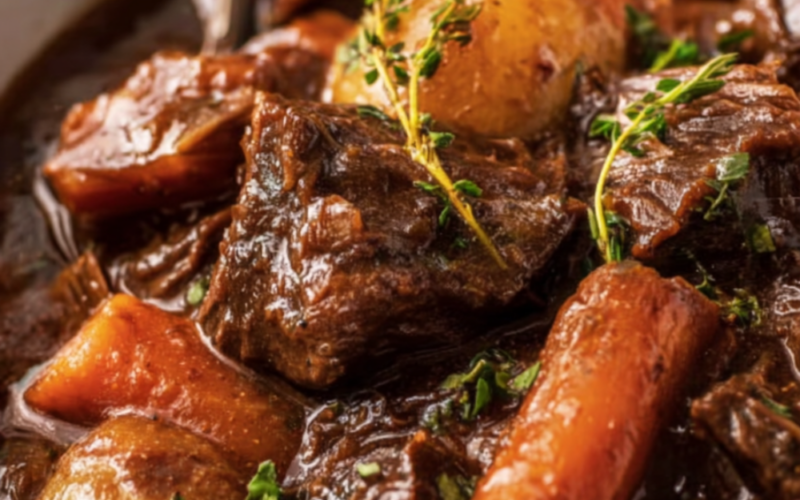 Crockpot beef stew high protein