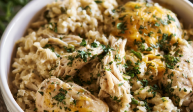Crockpot chicken and rice recipe