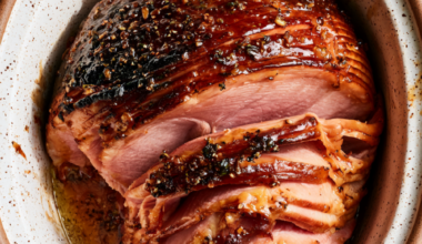 This crockpot ham gets a sweet brown sugar glaze and cooks low and slow in the slow cooker