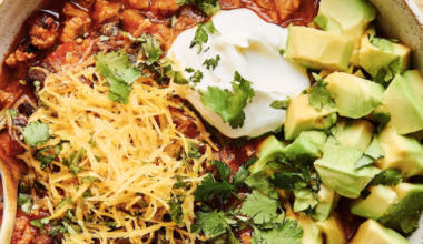 Crockpot turkey chili