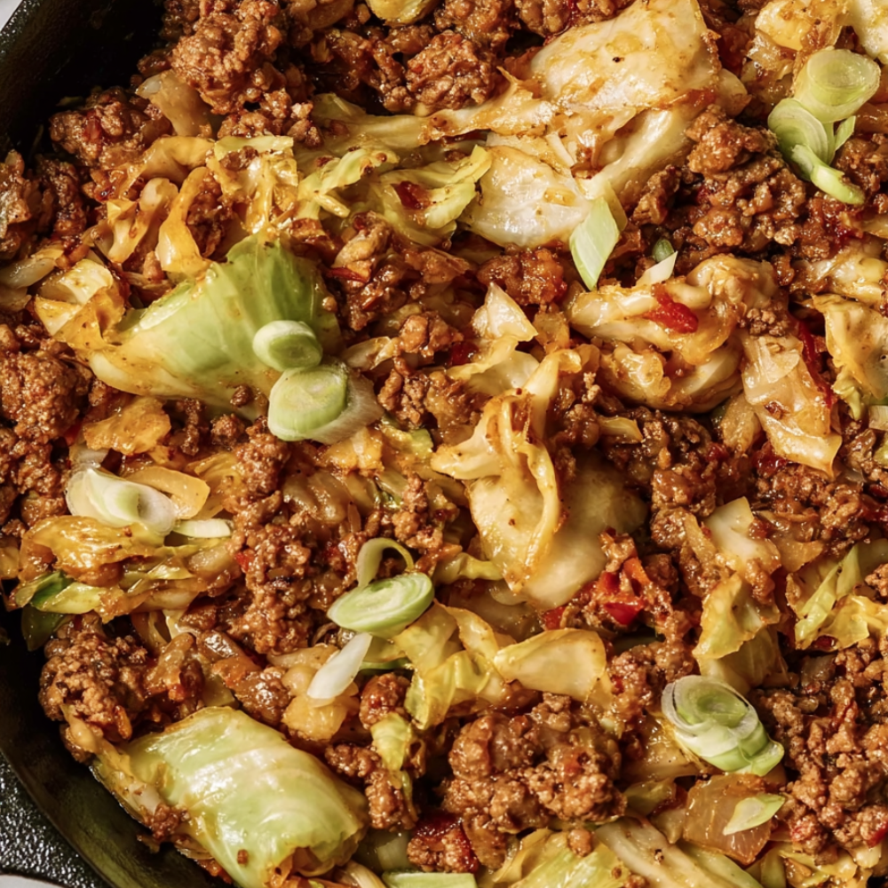 Ground Beef and Cabbage Skillet (Easy, Budget-Friendly Dinner)
