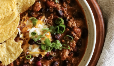 High protein beef chili recipe