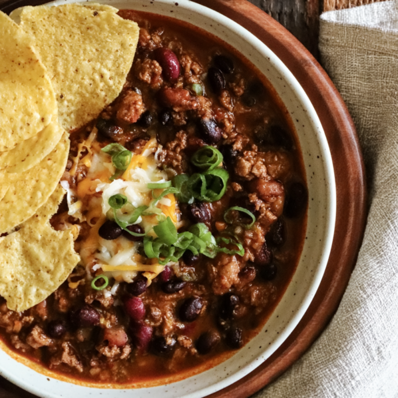 High protein beef chili recipe