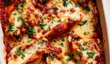 stuffed shells with ground beef