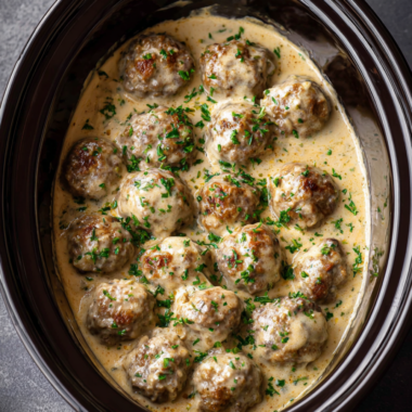 Crockpot Swedish Meatballs