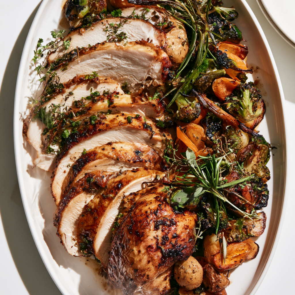 1. Crockpot Turkey Breast