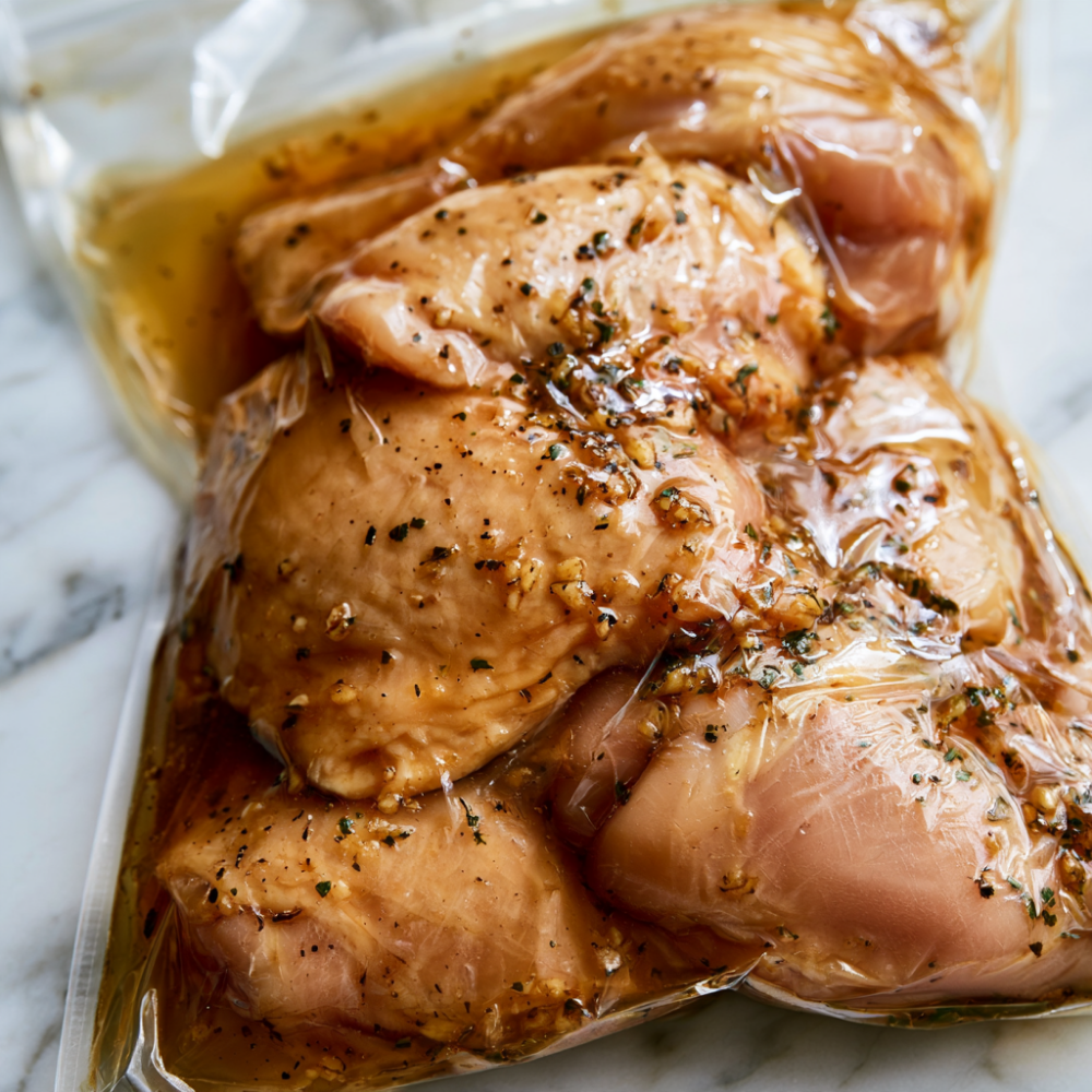 1. Honey Garlic Chicken Thighs freezer nag