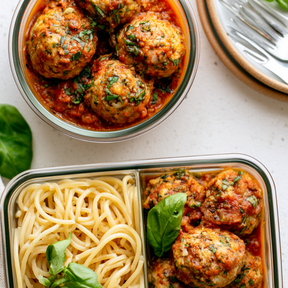 1. Turkey Meatballs & Pasta