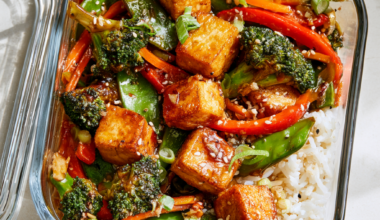 1. Vegan Tofu Stir-Fry