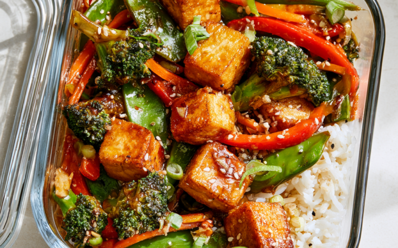 1. Vegan Tofu Stir-Fry
