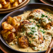 2. Creamy Garlic Parmesan Chicken & Potatoes