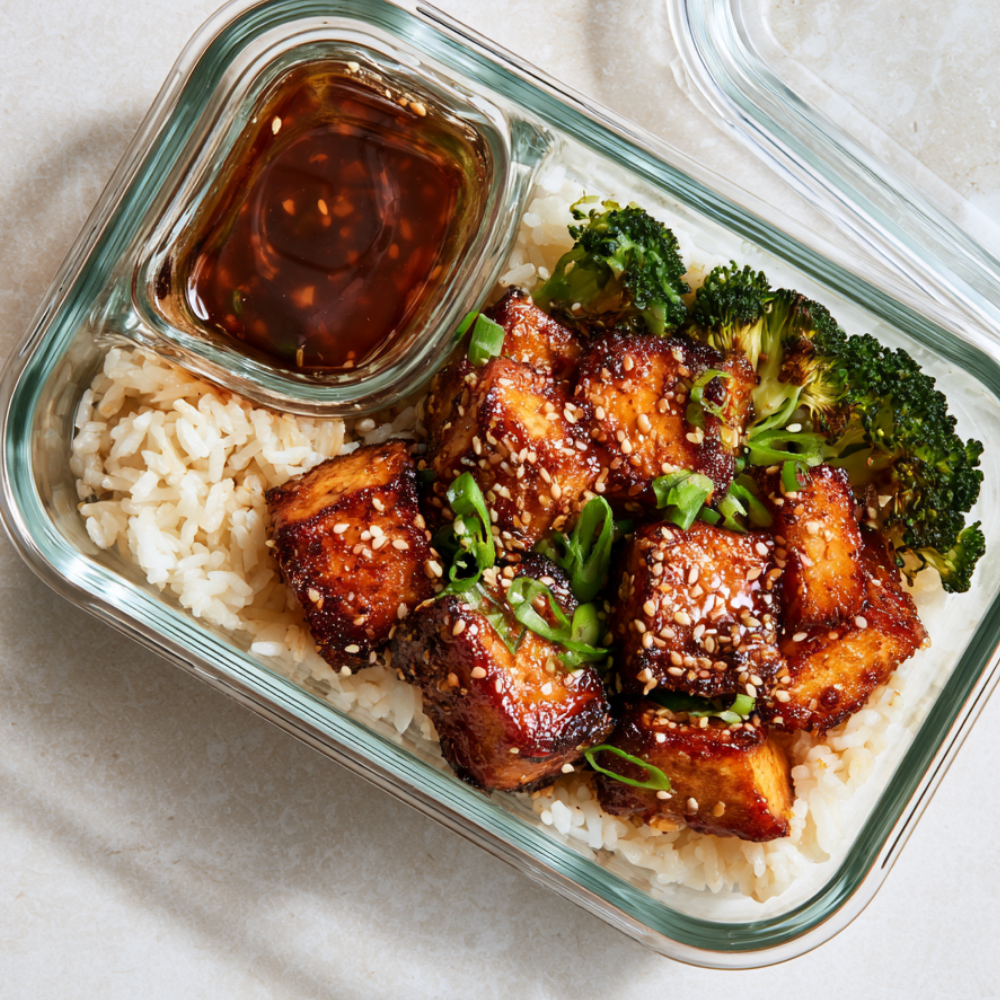 2. Crispy Sesame Tofu