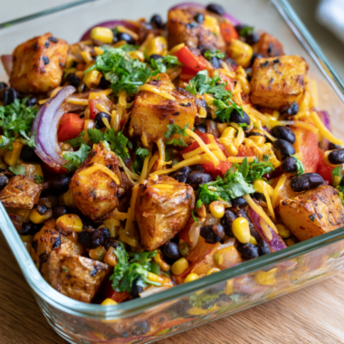 2. Loaded Potato Taco Bowls