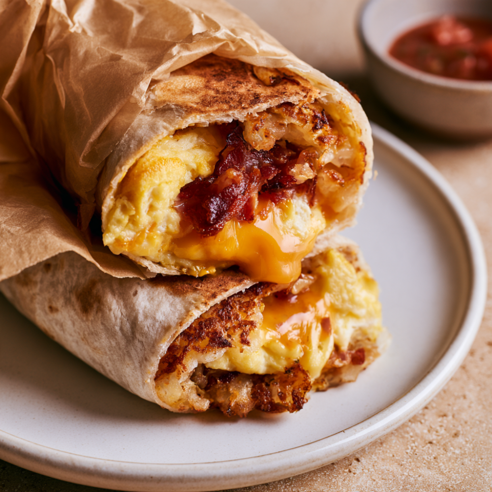 2. Make-Ahead Breakfast Egg Wraps