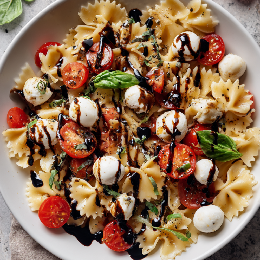 3. Caprese Pasta Salad