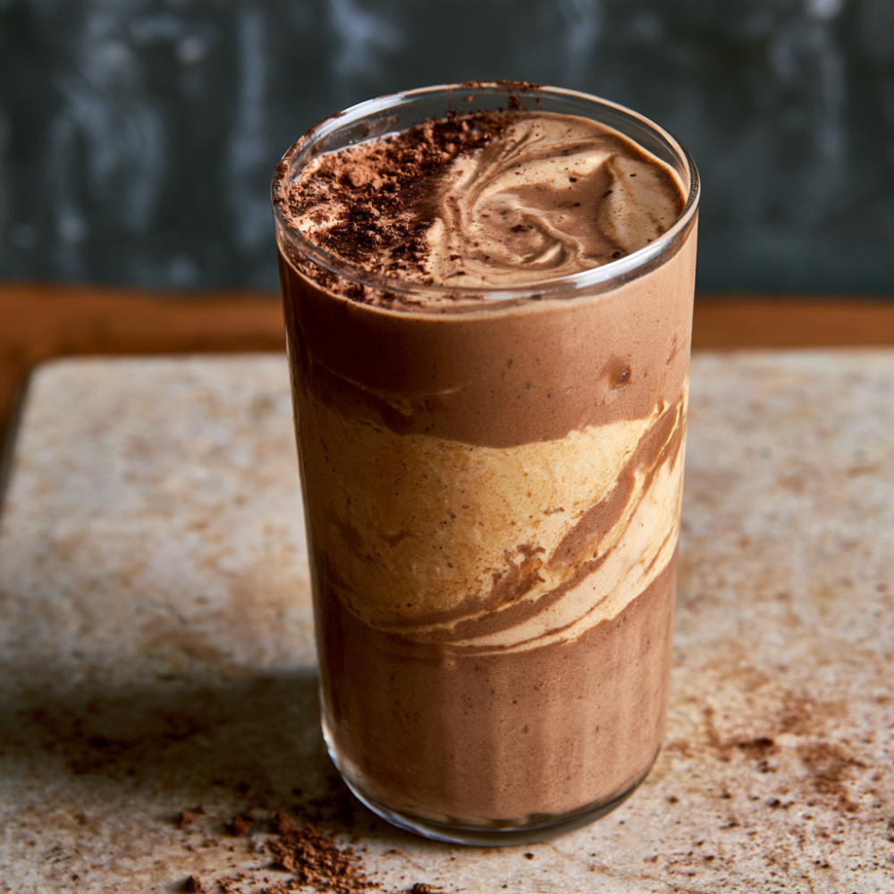 3. Chocolate Peanut Butter Protein Shake