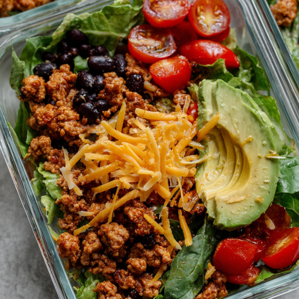3. Ground Turkey Taco Salad