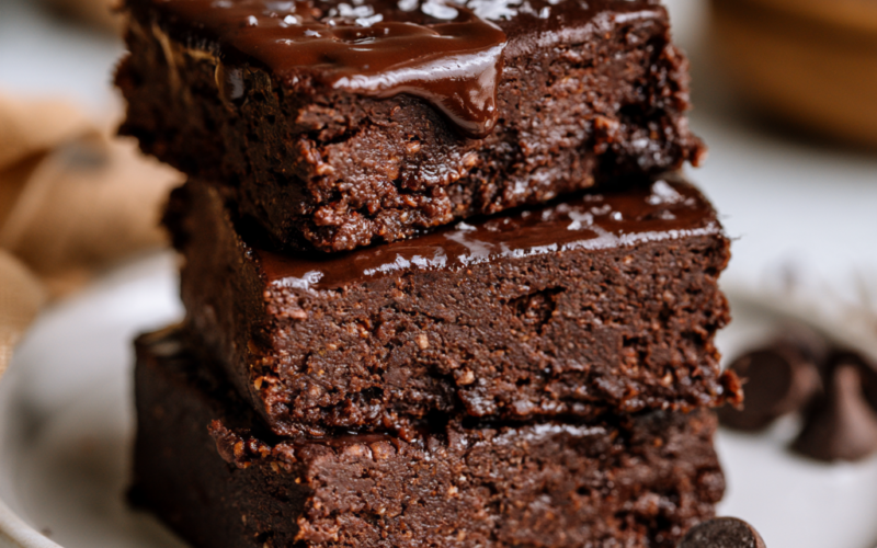 3. No-Bake Chocolate Brownie Protein Bars