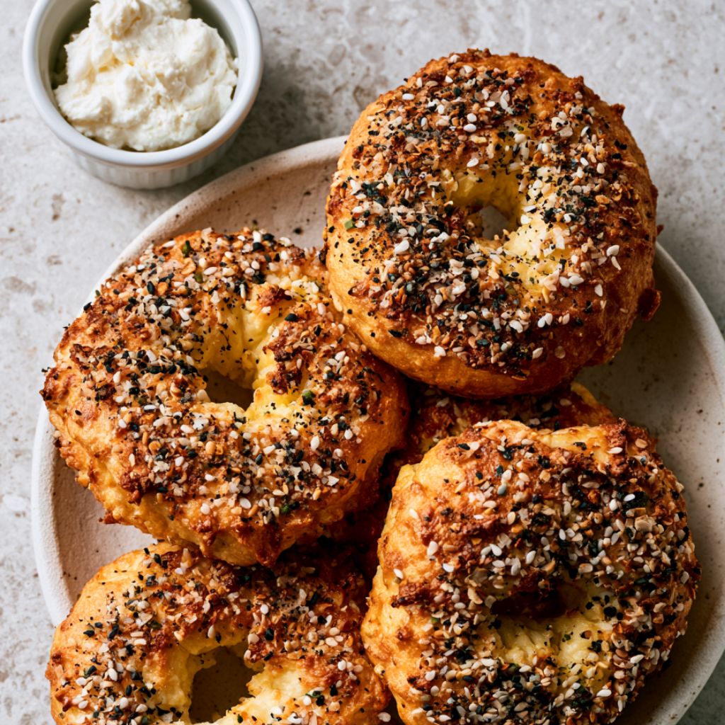 3. Savory Everything Bagel Cottage Cheese Toast