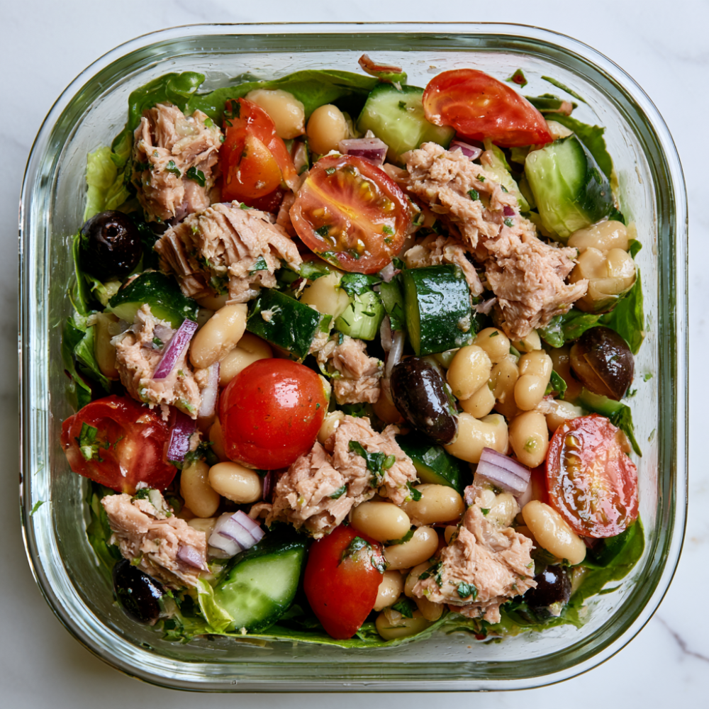 3. Tuna & White Bean Bowl